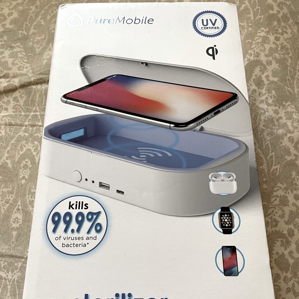 wireless charging 99.9 % of viruses  bacteria
